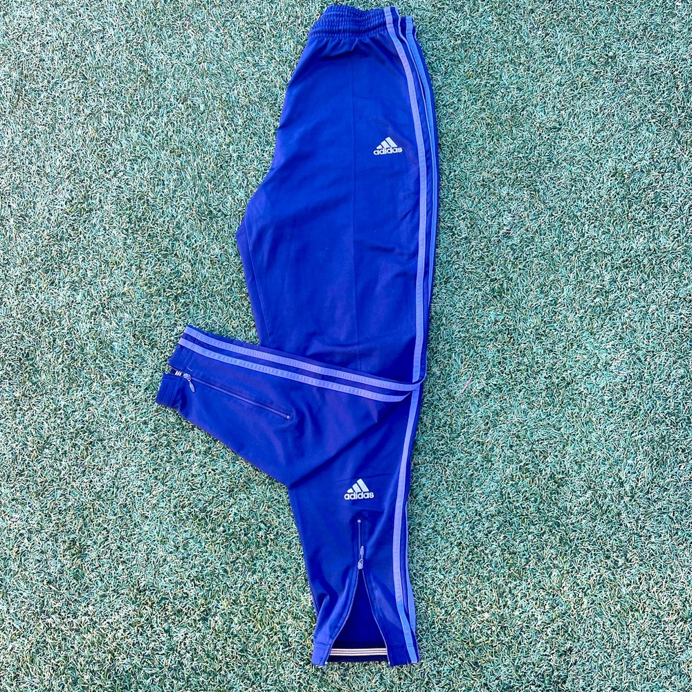 ADIDAS jogger ankle zipper